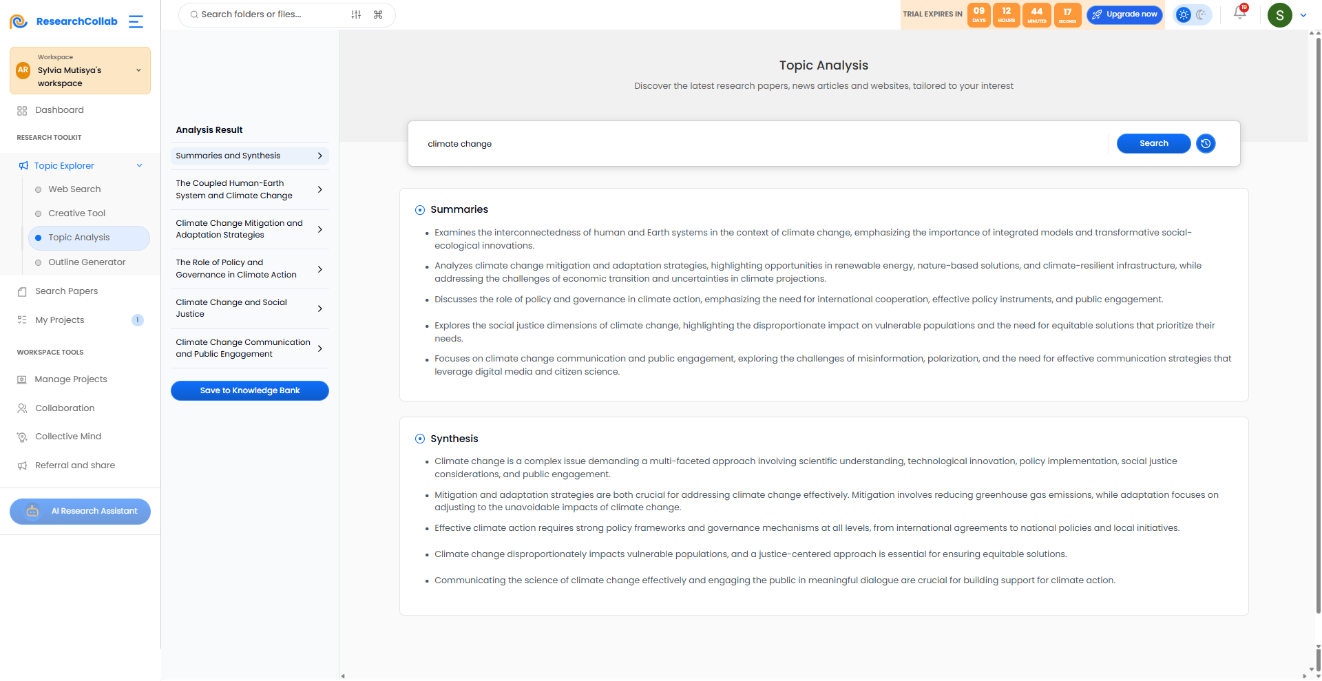 Topic Analysis breaks down complex concepts for better understanding