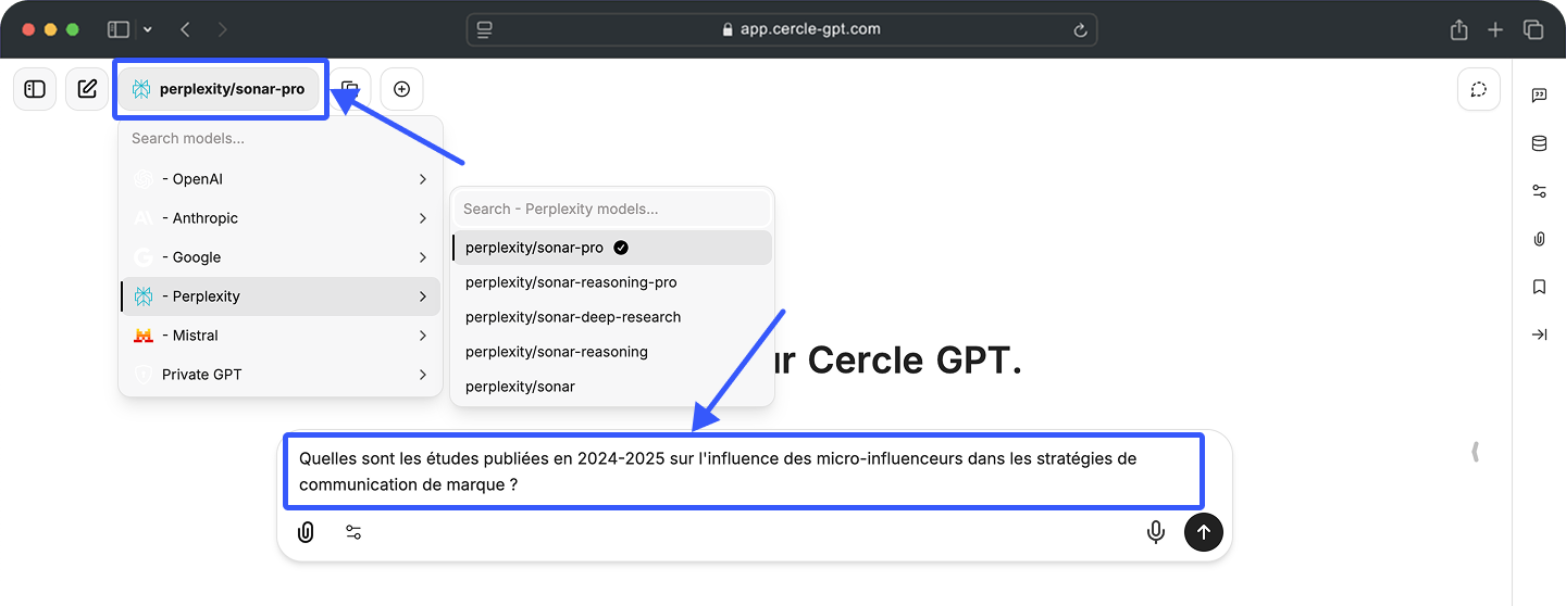 Generation de contenu