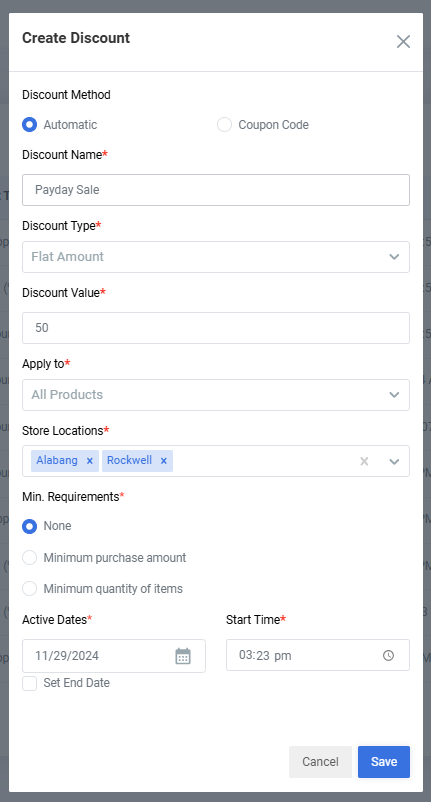 Prosperna Automatic Sitewide Discount